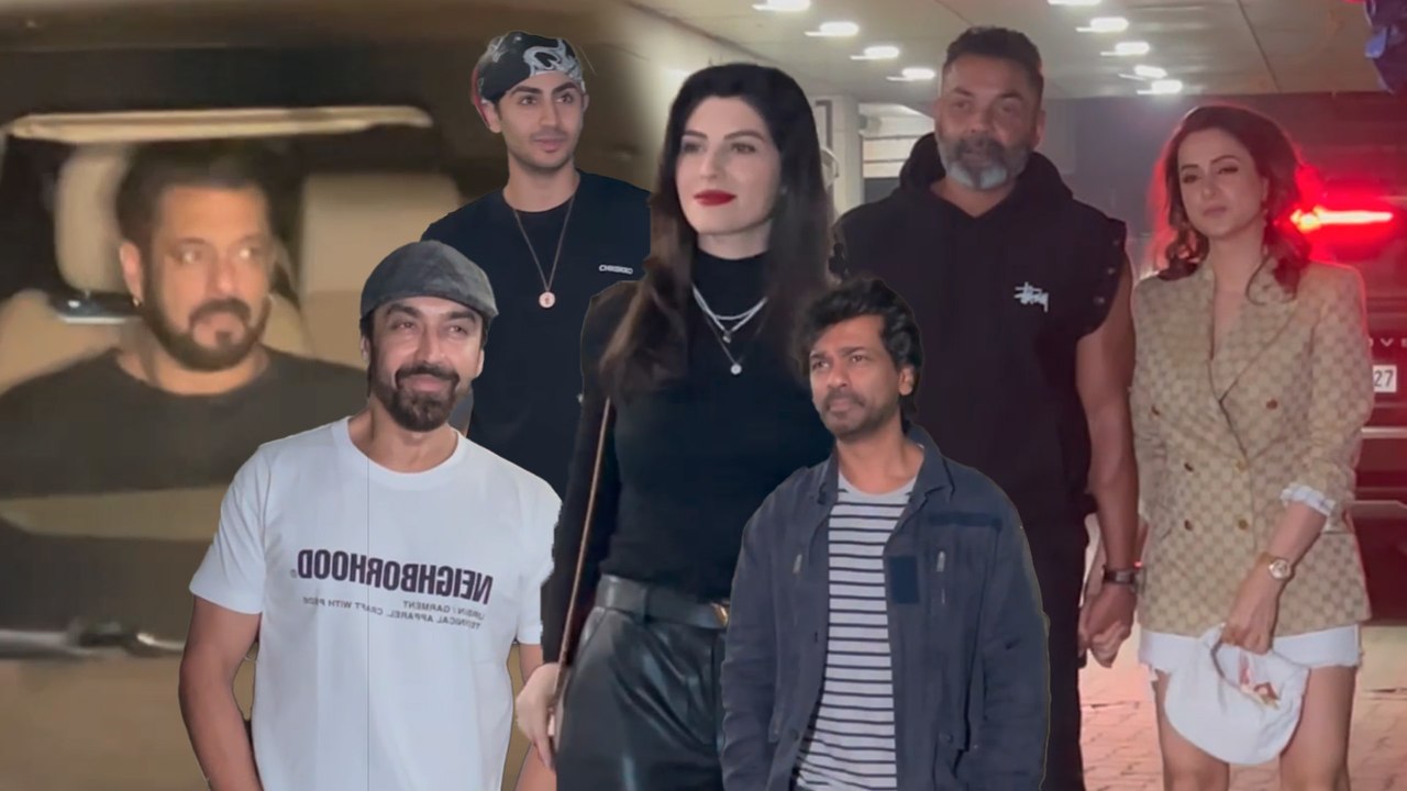 Sohail Khan की जन्मदिन पार्टी में Salman Khan की धांसू एट्री, कई दूसरे सेलेब्स भी आए नजर