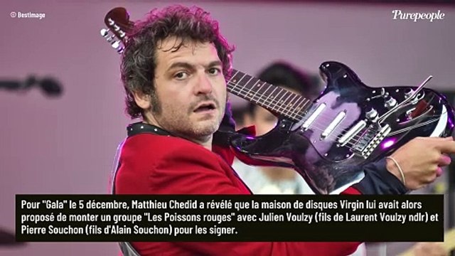 Matthieu Chedid, son projet avec 2 fils de avorté par son père Louis : J'ai été refroidi
