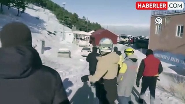 Erzurum Palandöken'de Judo Milli Takımı'nın tırmanışı sırasında çığ düştü: 1 ölü, 3 yaralı