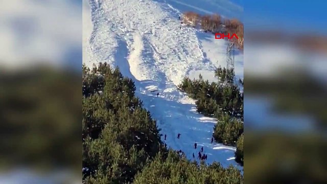 Palandöken Dağı'nda çığ faciası: 1 ölü, 3 yaralı