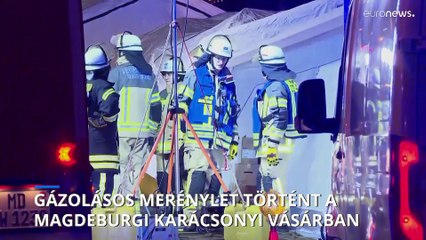Szaúdi orvos hajtott a karácsonyi vásározók közé Magdeburgban, sok a halott és a sérült