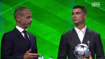 I receive THE BIGGEST AWARD of the Champions League
