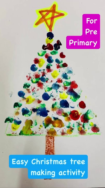 Christmas tree making
