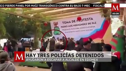 Detienen a 3 policías por ayudar a escapar a alcalde en Edomex. Paola Barquet, 20 de diciembre 2024