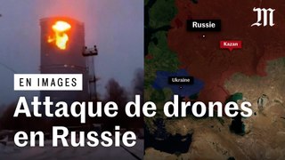 Des drones ukrainiens endommagent des immeubles d’une ville du centre de la Russie