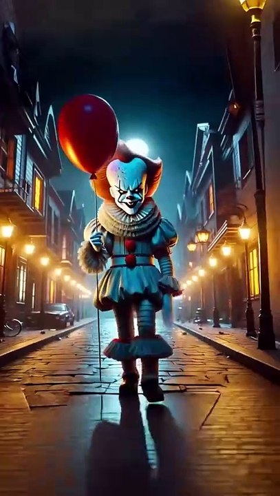 Pennywise_is_after_cute_Cat_and_Kitten_in_a_Spooky_Town_🥺🥺