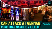 SHOCKING - Christmas Market Tragedy in Germany: 2 Killed, 68 Injured; Suspect a Saudi Citizen