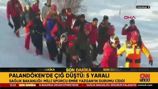 SON DAKİKA... Palandöken'de çığ düştü! Milli sporcu Emre Yazgan hayatını kaybetti