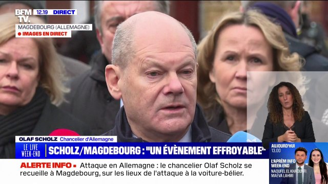 Olaf Scholz (chancelier allemand): Merci à tous ceux qui ont permis d'empêcher que le bilan s'alourdisse davantage
