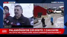 Palandöken Kayak Merkezi’nde çığ meydana geldi!