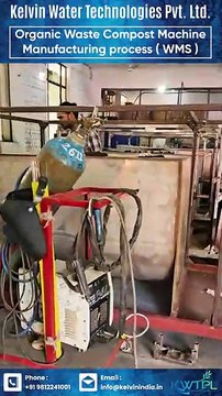 SS 304 Vessel of Composter Machine _ Kelvin Water #composting