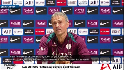 La réaction de Luis Enrique sur la rumeur Osimhen