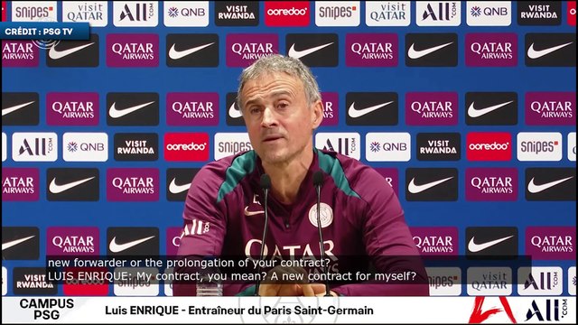 La réaction de Luis Enrique sur la rumeur Osimhen