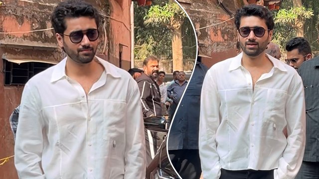 Vanvaas की रिलीज के बाद एक्टर Utkash Sharma बांद्रा के गेटी गैलेक्सी पर हुए स्पॉट