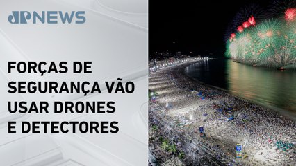 28 mil policiais farão segurança no Réveillon no Rio de Janeiro