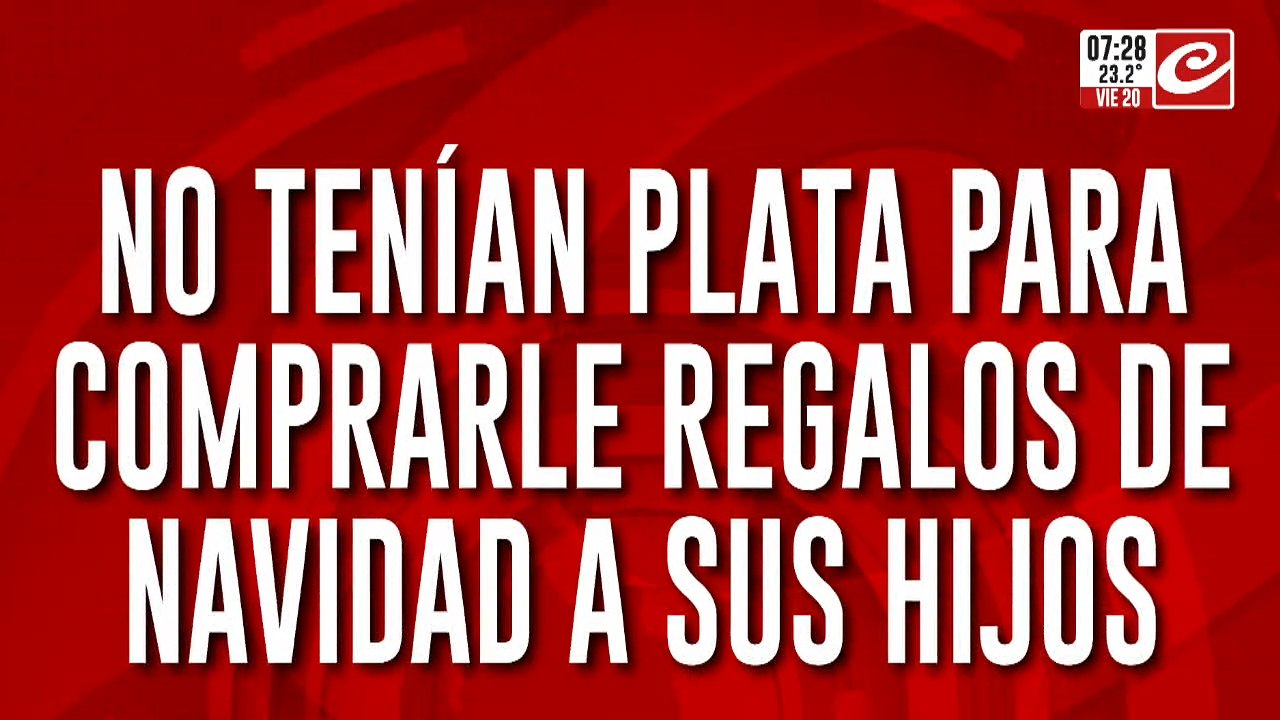 Tremendo: quedaron escrachados mientras robaban decenas de juguetes de un comercio