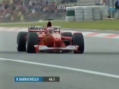 F1 – Rubens Barrichello (Ferrari V10) lap in qualifying – European GP 2000