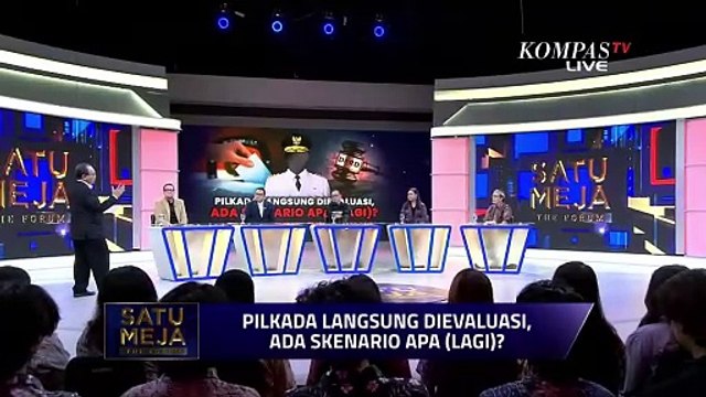 Pakar Pemilu Bicara Plus Minus Wacana Kepala Daerah Dipilih DPRD | SATU MEJA