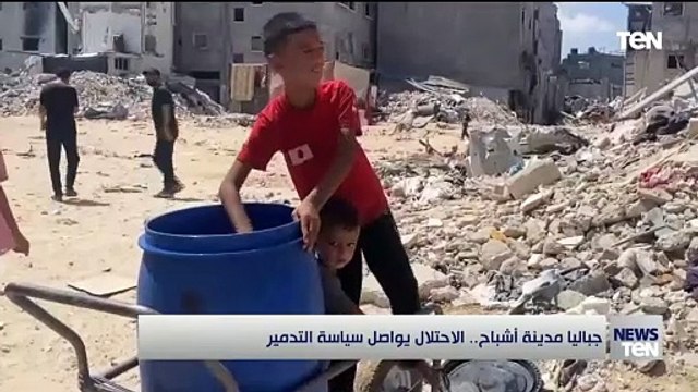 جباليا مدينة أشباح.. الاحتلال يواصل سياسة التدمير