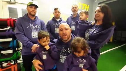 Iron masters gym walk for Maria.