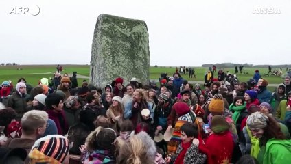 Solstizio d'inverno, la celebrazione a Stonehenge