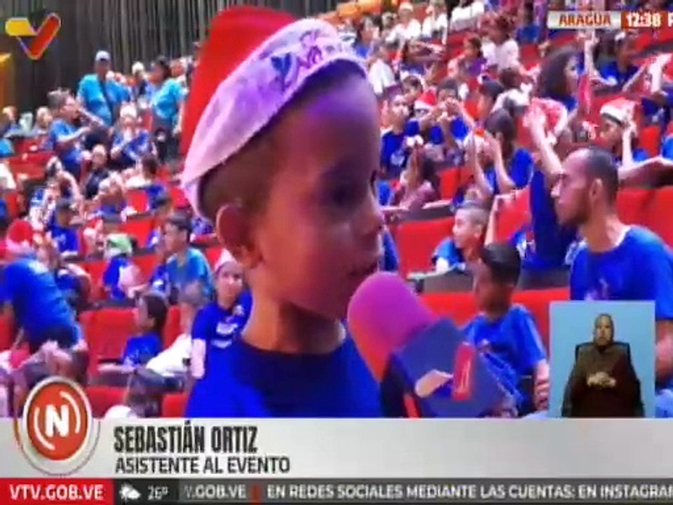 Aragua I Fundación Niño Simón realiza entrega de los regalos navideños a los niños y niñas