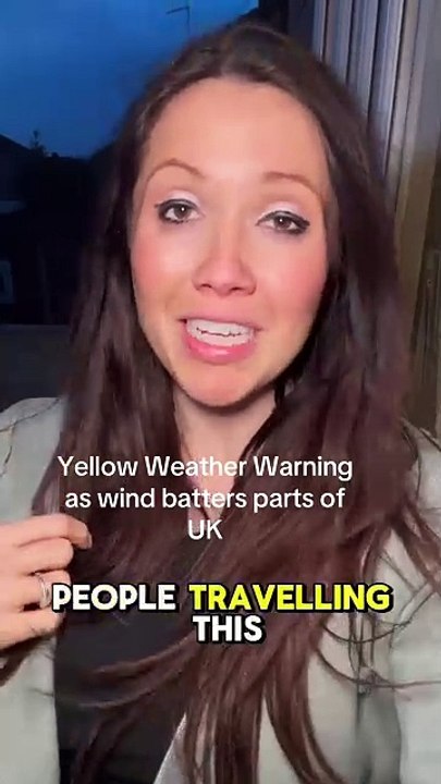 High winds batter Yorkshire as weather warning in place