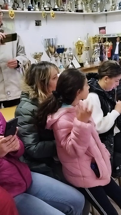 Goûter de  Noël des U6 U7 offert par les parents