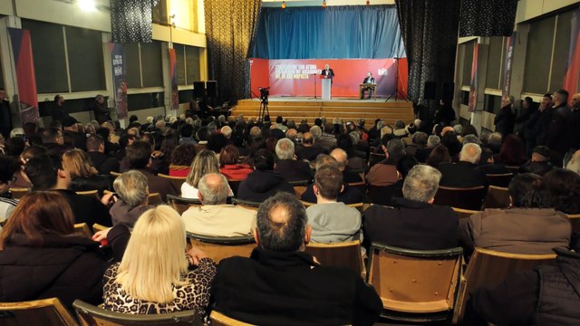 Δ. Κουτσούμπας από τη συγκέντρωση των απολυμένων της ΛΑΡΚΟ στη Λάρυμνα: Δεν κάνουμε μνημόσυνο στη ΛΑΡΚΟ - Μπορεί να λειτουργήσει ξανά