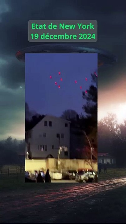 Multiples orbes dans le ciel de Tarrytown, 19 déc 2024 #alien #ufo #ovni #paranormal