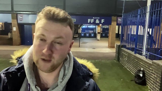 Ipswich Town 0-4 Newcastle United - Jordan Cronin reacts