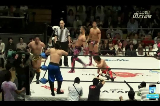18th May 2013 Jimmyz (Ryo Jimmy Saito,Jimmy Kanda,Mr Quu Quu Naoki Tanizaki Toyonaka Dolphin) vs World-1 International (Naruki Doi,Masato Yoshino,Ricochet)