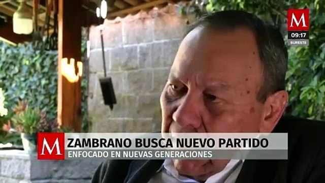 Exdirigente del PRD, Jesús Zambrano, creará un nuevo partido político; no será de izquierda