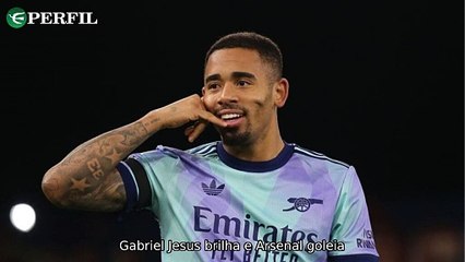 "Gabriel Jesus brilha, João Fonseca avança e Red Bull aposta: Destaques do Esporte!"