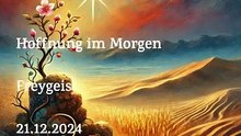 Hoffnung im Morgen