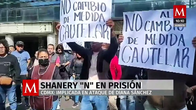 Niegan prisión domiciliaria a presunta implicada en ataque contra Diana Sánchez Barrios