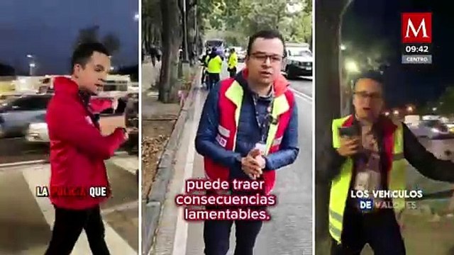 Si invades, la pagas : Autoridades multan a invasores de carril del Metrobús