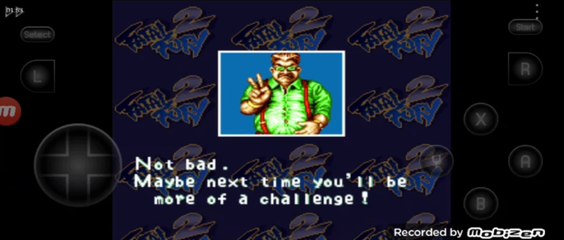 Fatal Fury 2 Big Bear vs Cheng Sinzan Big Bear é derrotado por Cheng Sinzan