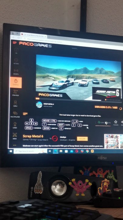 I played scrap metal 6