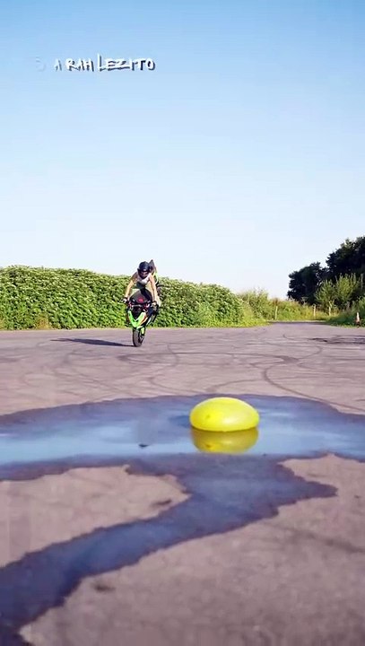 Girl Bike Stunt must watch 2025