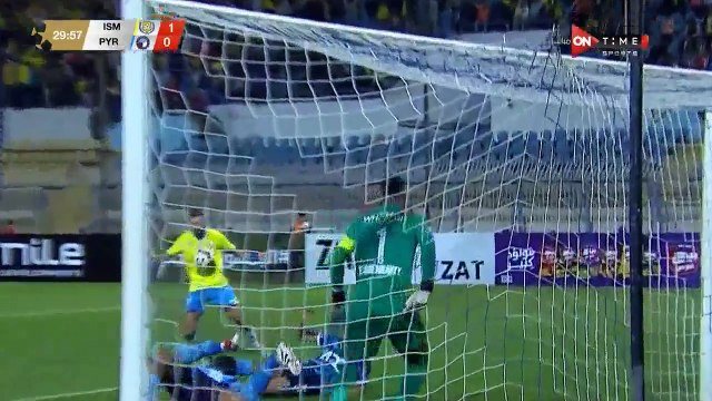 اهداف مباراة الاسماعيلي وبيراميدز 1-1 الدوري المصري