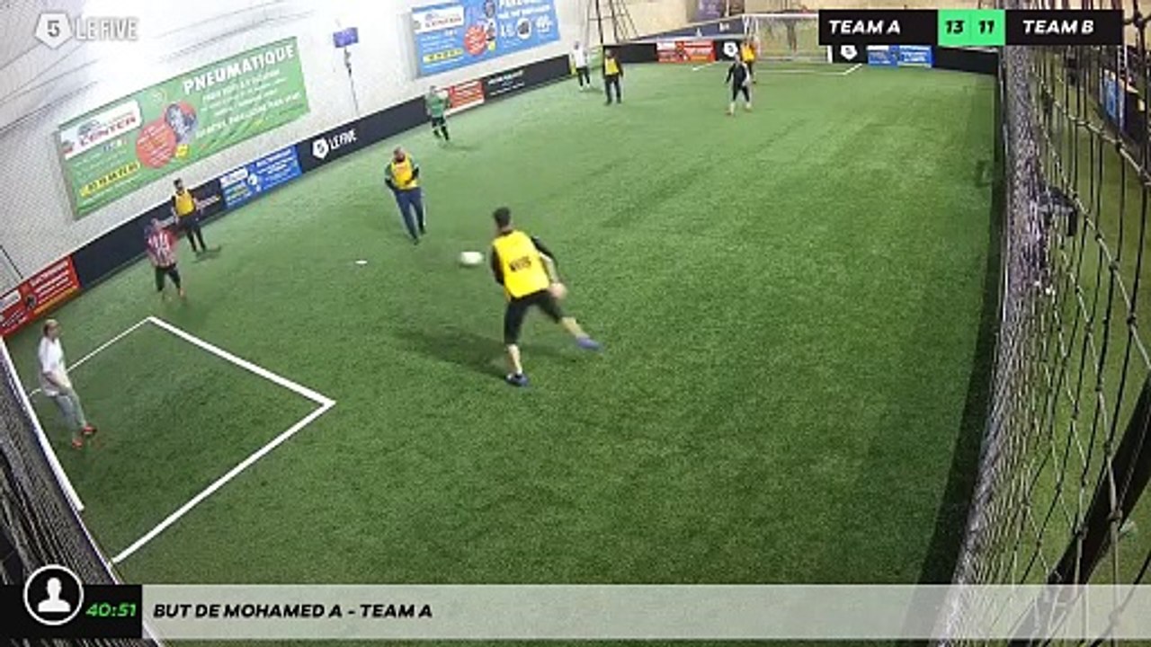 But de Mohamed A - Team A
