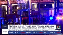Possível atentado na Alemanha: carro atropela multidão | PLANTÃO TIMES BRASIL