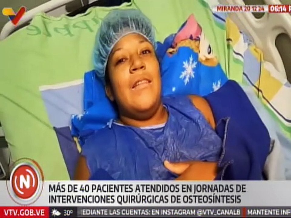 Miranda I En el Hospital Domingo Luciani se realizaron intervenciones quirúrgicas de Osteosíntesis