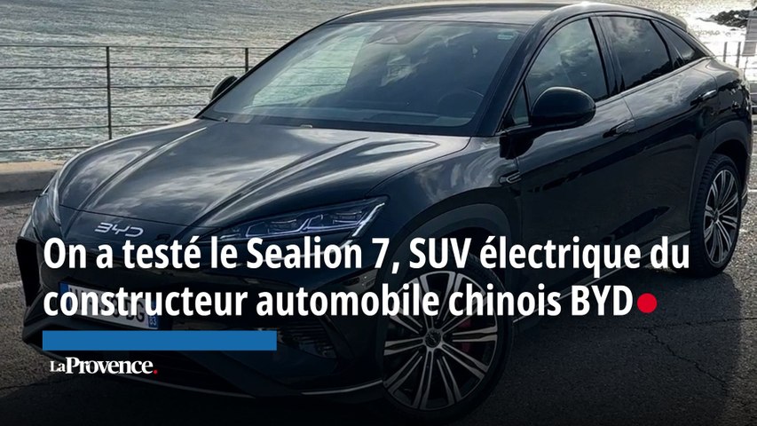 On a testé le BYD Sealion 7 près de Marseille,...