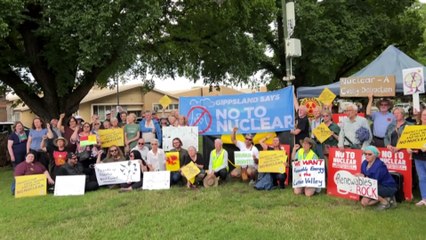 Communities vent frustrations at Coalition’s nuclear plan for their towns