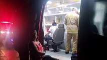 Com lesão grave na cabeça, homem é socorrido pelo Siate no Loteamento Belmonte