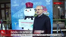 Bakan Abdulkadir Uraloğlu, Turistik Doğu Ekspresi'ni uğurladı