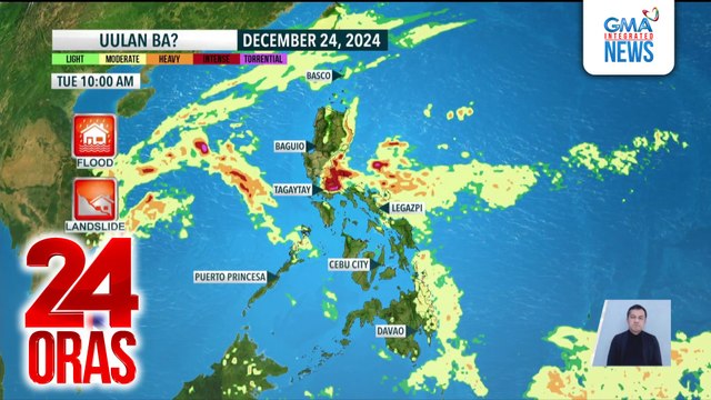 PAGASA - asahan ang maulang pasko dahil sa amihan, shear line at easterlies | 24 Oras