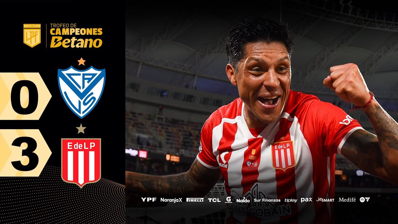 Vélez vs Estudiantes (0-3) | Trofeo de campeones 2024